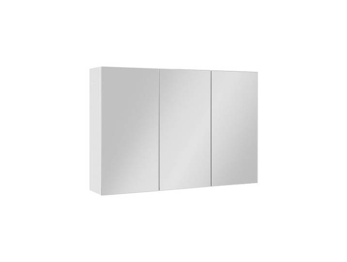 Vicco Badspiegelschrank Lavia, Weiß, 90 x 60.2 cm, Holzwerkstoff, Rechteckig, 90x60.2x17 cm, Badezimmer, Badezimmerspiegel, Spiegelschränke