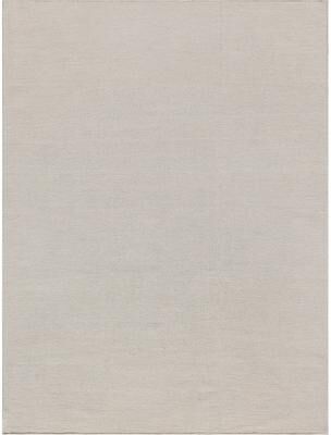EXQUISITE RUGS Chelsea Flatweave New Zealand Wool Silver Area Rug.
