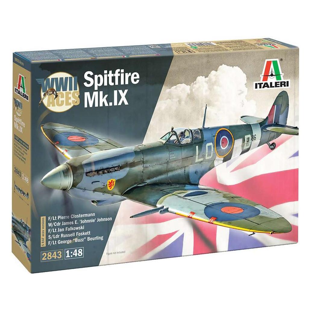 Italeri 1:48 Spitfire Mk. IX Aces (510002843)
