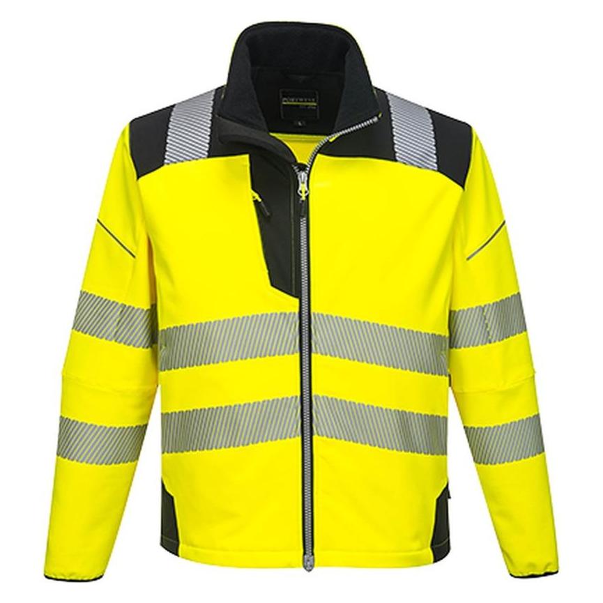 Portwest Warnschutz- Softshelljacke gelb XL (XL) (30003102)