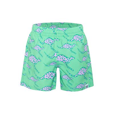 Badeshorts CHIEMSEE, Jungen, Gr. 146/152, grün (marine grün), 100% Polyester, Badehosen Badeshorts