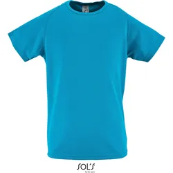 SOLS Kinder Raglan Sport Shirt T-Shirt 01166 aqua 10 Jahre (130/140)