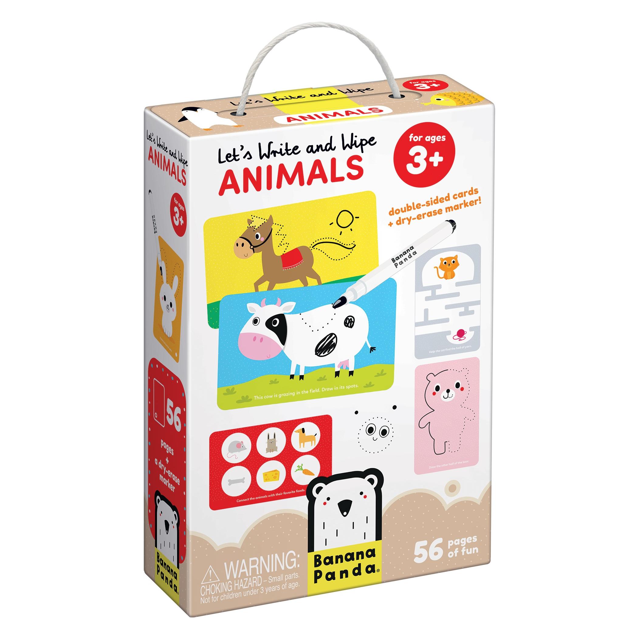Banana Panda Let's Draw and Erase Animals 3+ (77367)