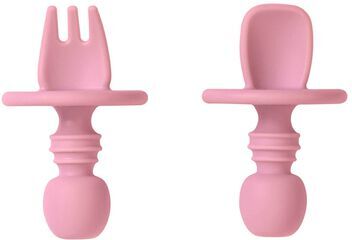 Saro Talheres Anti-Asfixia Rosa 2 un