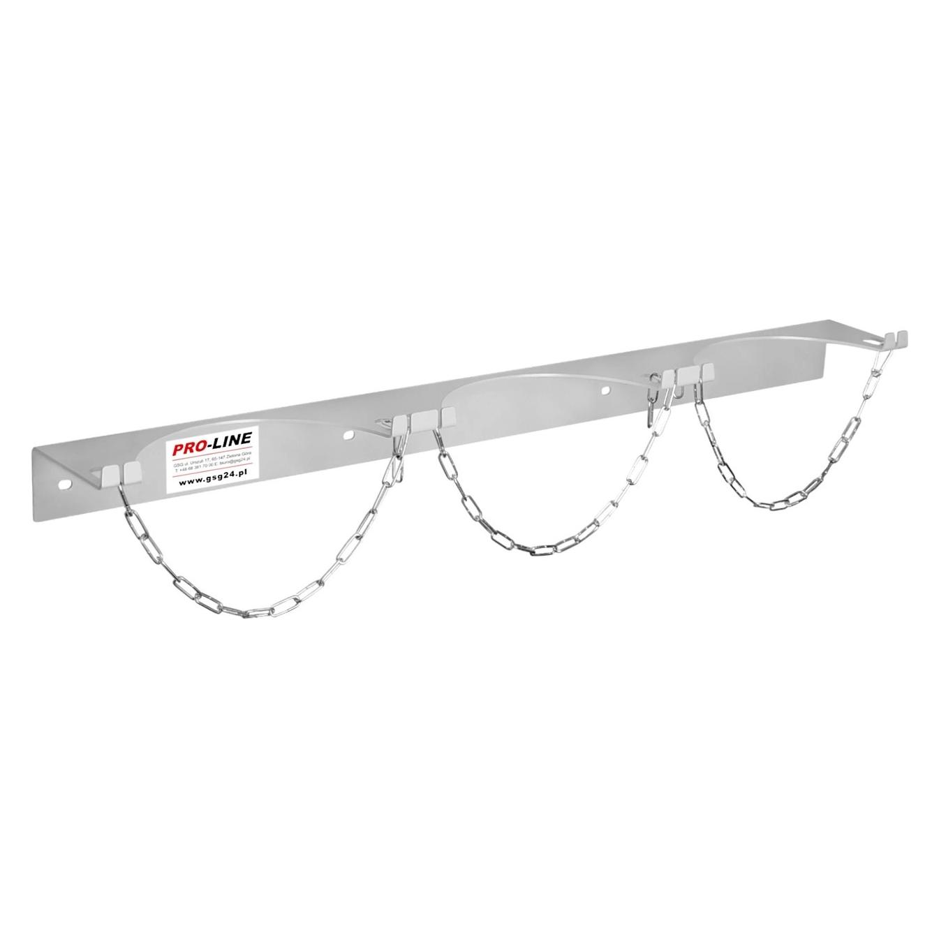 Pro-Line Wandhalter für 3 Gasflaschen, max. Durchmesser 250 mm PRO-LINE-Zylinder (1713860049)