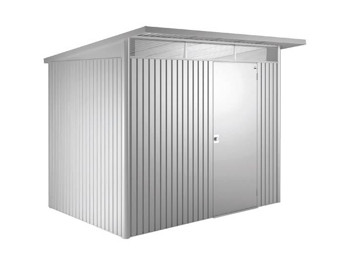 Biohort Gerätehaus Avant Garde L (260 x 220 cm), metall silber