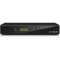 Abcom AB CryptoBox 700HD Cable, Ethernet (RJ-45), IPTV Full HD Black (DVB-S, DVB-S2, IPTV, CI-Schacht), TV Receiver, Schwarz