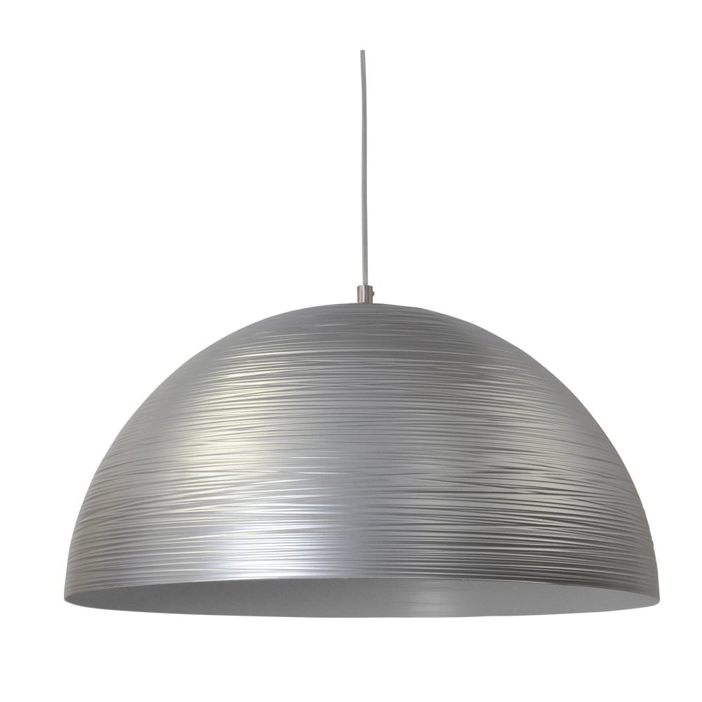 Masterlight Concepto 35 Zilvergrijze hanglamp van metaal