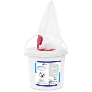 Meditrade Desinfektionstücher Medizid Alpha+ XXL, für Flächen, ohne Alkohol, 26x29cm, 70 Tücher