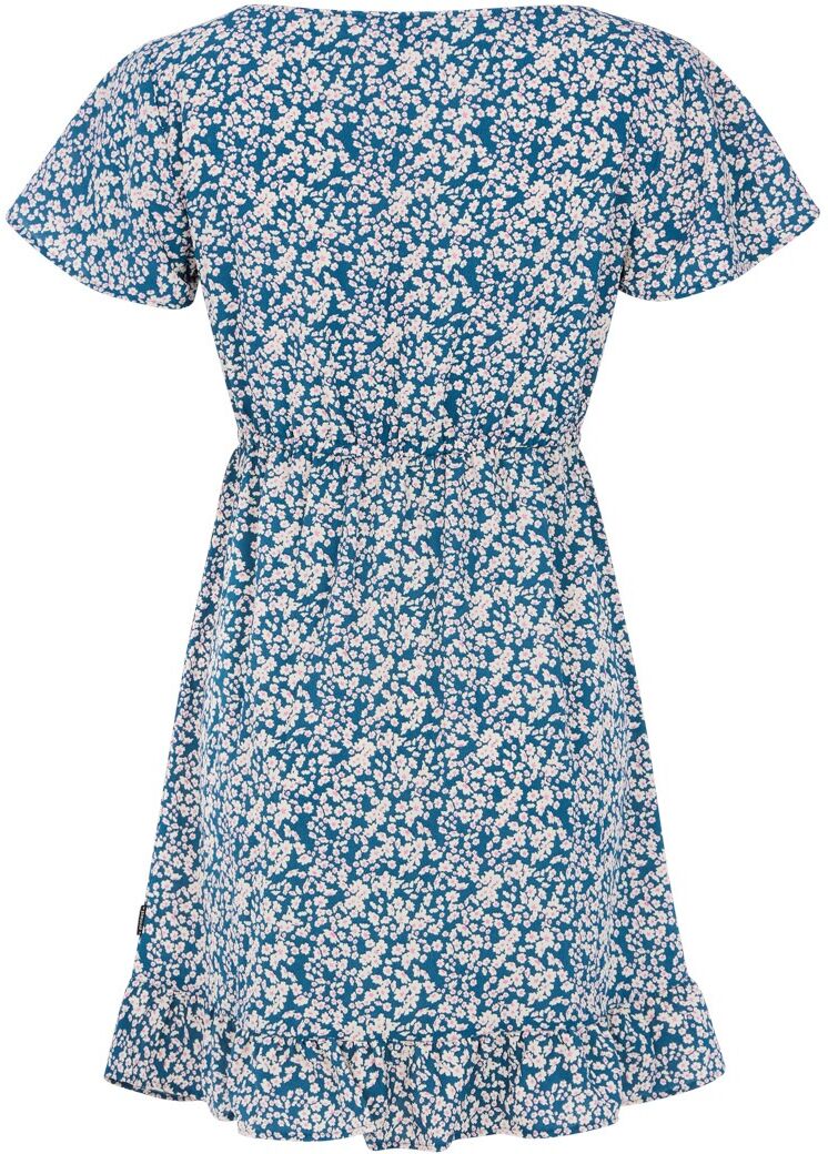Strandkleid PROTEST "Kleid PRTFENNA", Damen, Gr. XL, EURO, blau (raku blau), Obermaterial: 100% Polyester PES., Kleider Strandkleid raku blau XL, EURO
