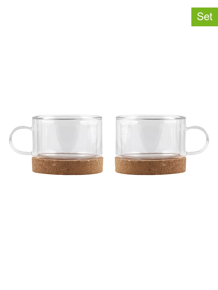 Vialli Design 2er-Set: Gläser - 220 ml - onesize