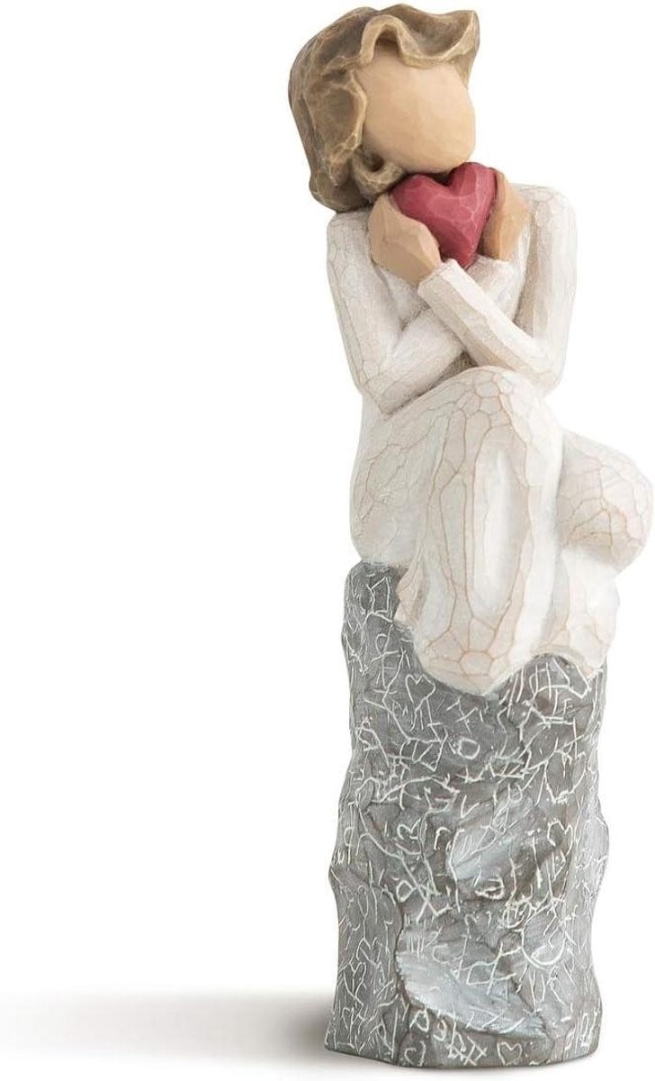 Willow Tree Decoratief beeldje Herinnering Vriendschap handgeschilderd hars Hoogte: 15 cm
