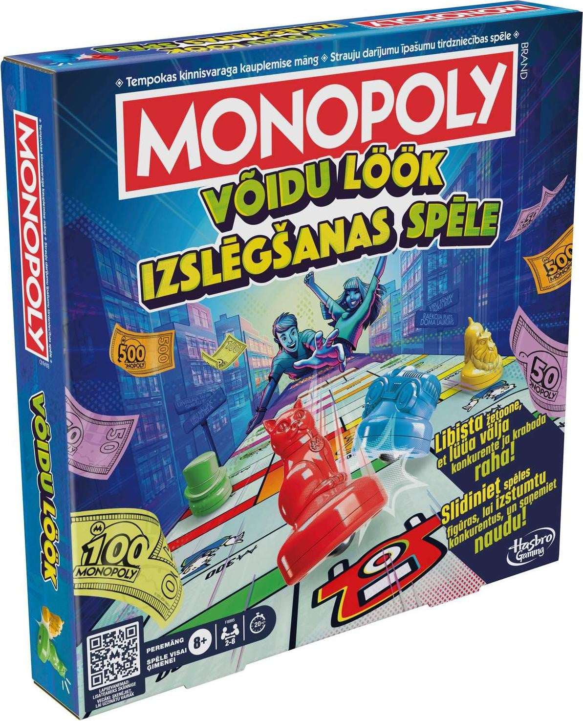 Monopoly Bordspel Knockout (Estisch en Lets)