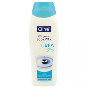 Elina-med Bodylotion Pflegende Bodymilk Urea 3%, für empfindliche Haut, schnell einziehend, 250ml