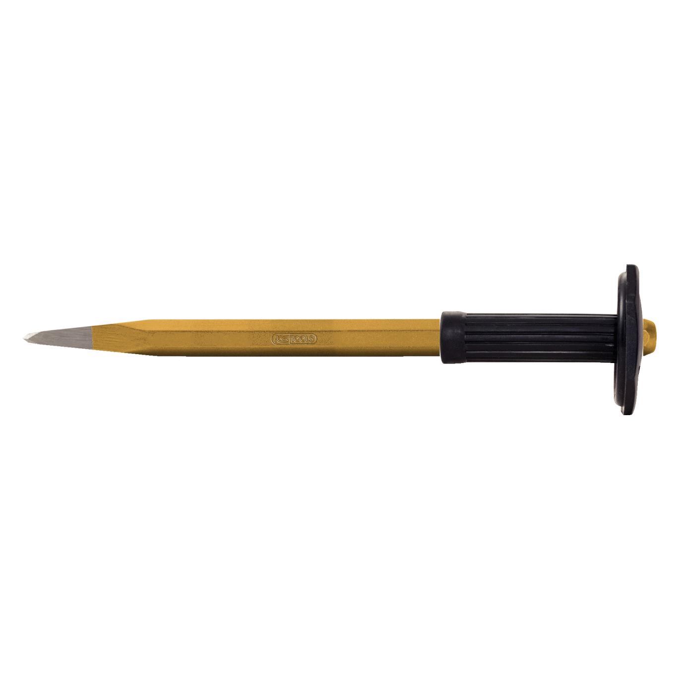 KS Tools Spitzmeissel mit Handschutzgriff, 8-kant (162.0248)