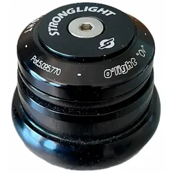 Stronglight O'light Oversize Steuersatz 1 1/8 Zoll-1,5 Zoll schwarz