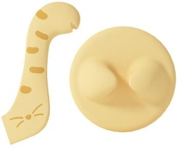 Inspired Deals Silicone Pet Food Can Lid & Spoon Set Universal Pet Can Opener For Dogs & Cats yellow