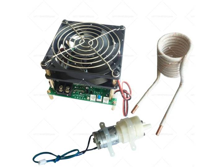 Chauffe-eau à induction ZVS 25A 1200W avec protection contre les courts-circuits sans contact et bobine de chauffage pour pompe à eau
