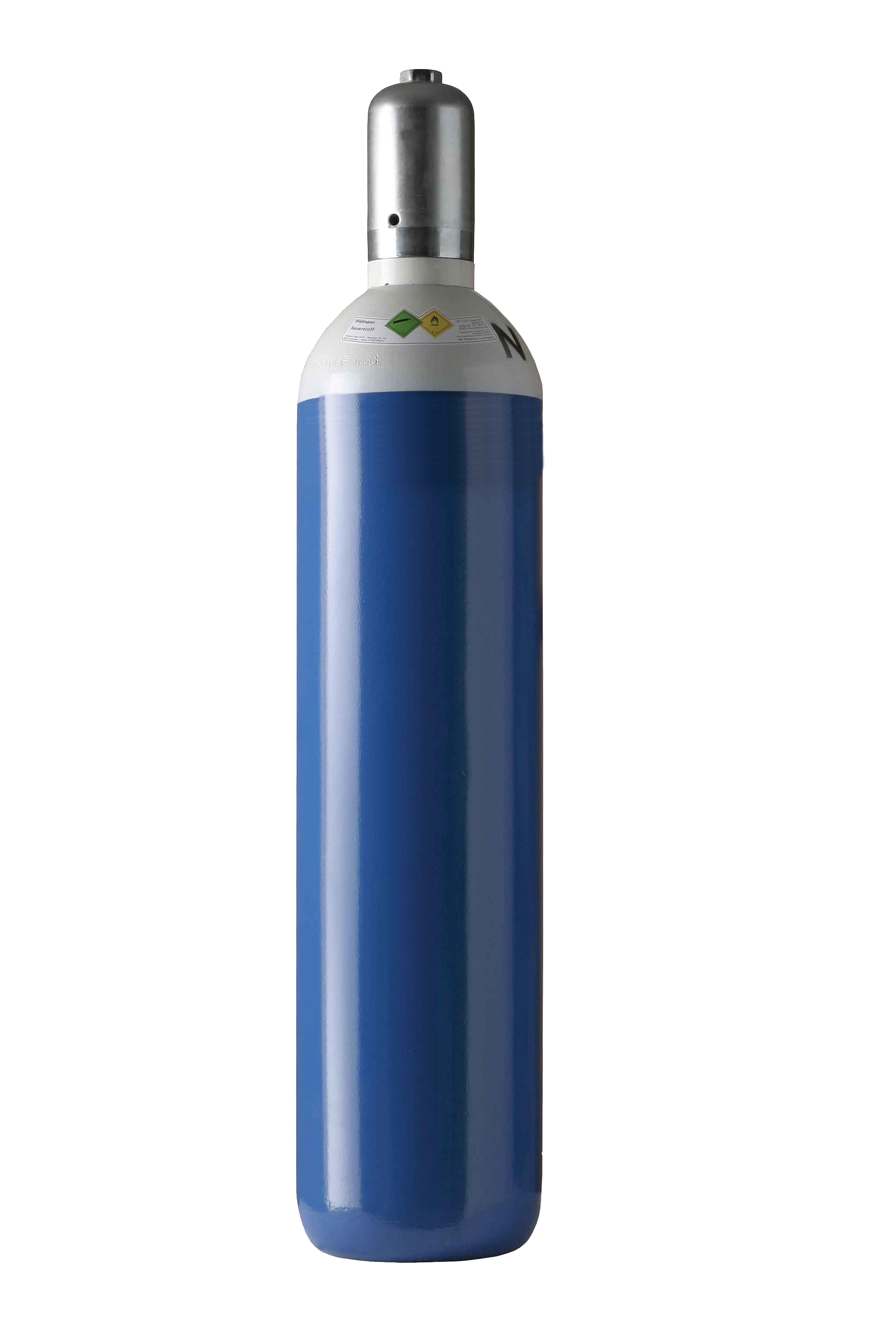 Elmag Stahlflasche - Sauerstoff, 54252