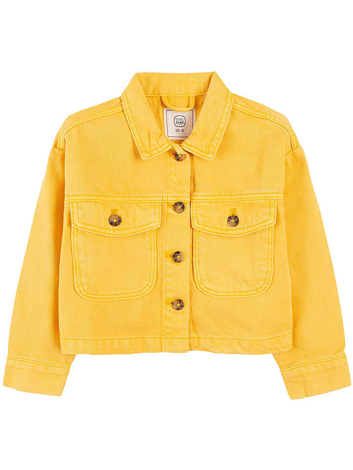 COOL CLUB Jeansjacke in Gelb - 110