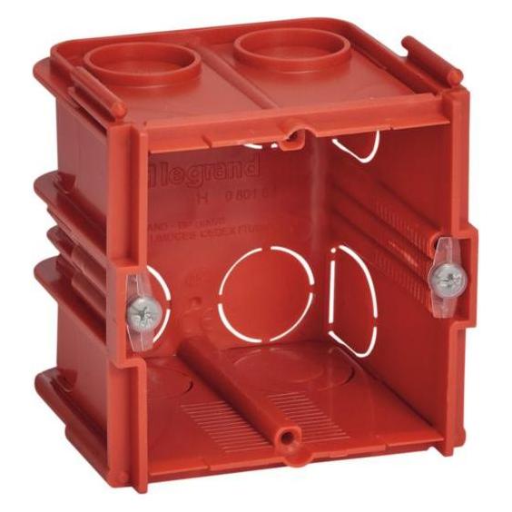 Legrand Unterputzdose 60mm 71mm 71 x 60mm rot Batibox (080161) (080161)