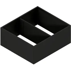 Blum Rahmen für LEGRABOX/MERIVOBOX AMBIA-LINE 242 für Frontschubkasten, Küchen Organizer, Schwarz