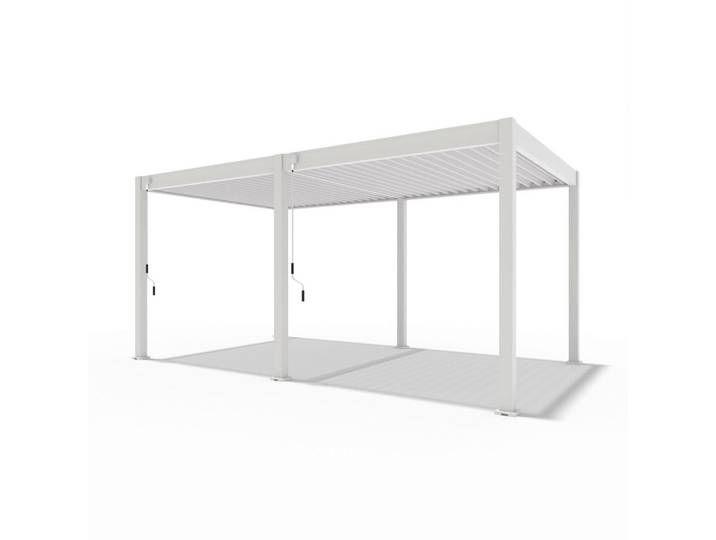 Gardenson Pergola, Metall, 300x255x530 cm, Sonnen- & Sichtschutz, Pergolas