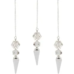 The Architect of Clarity - Three Piece Pendulum - Crystal Quartz
