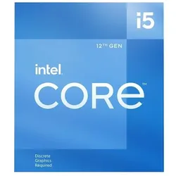 Intel Core i5-12400F (LGA 1700, 2.50 GHz, 6 -Core), Prozessor