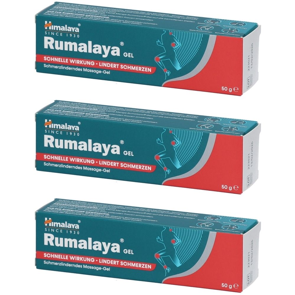 Himalaya Rumalaya GEL 50 g x3 3x50 Gel