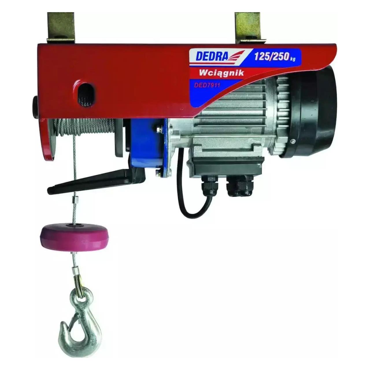 Dedra Elektrokabel mit 1000W, 250 kg/Kabel 12m oder 500 kg/Kabel 6m (DED7914)