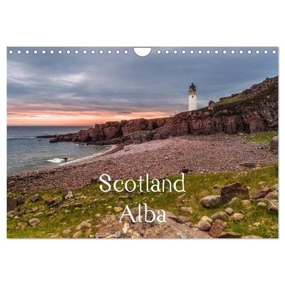Scotland Alba (Wall Calendar 2026 DIN A4 landscape), CALVENDO 12 Month Wall Calendar