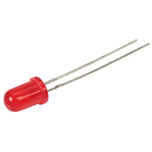 Kingbright LED bedrahtet Rot Rund 5mm 5 mcd 30° 30mA 1.7V