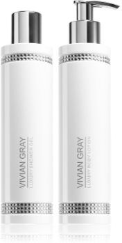 Vivian Gray Crystals White coffret para corpo . Crystals White