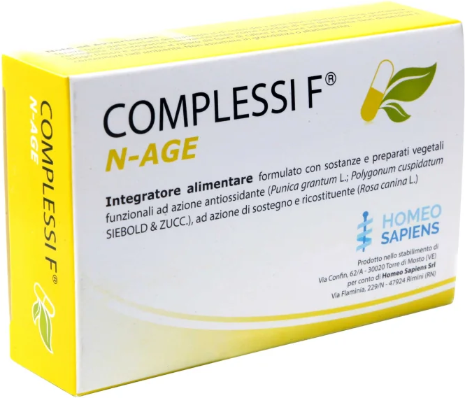 HOMEO SAPIENS Srl COMPLESSI F N-AGE 30CPR
