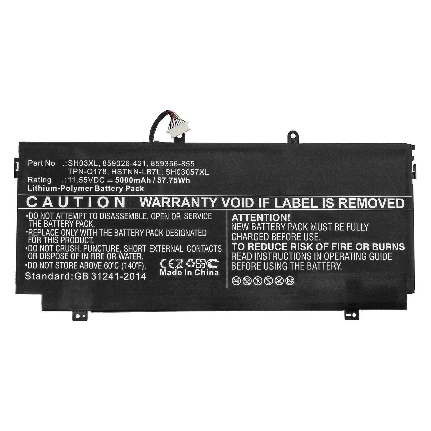CoreParts Laptop Battery for HP (5000 mAh) (MBXHP-BA0253)
