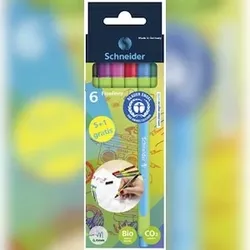 Schneider Line-Up Fineliner 0,4 mm, 5 + 1 , sortiert