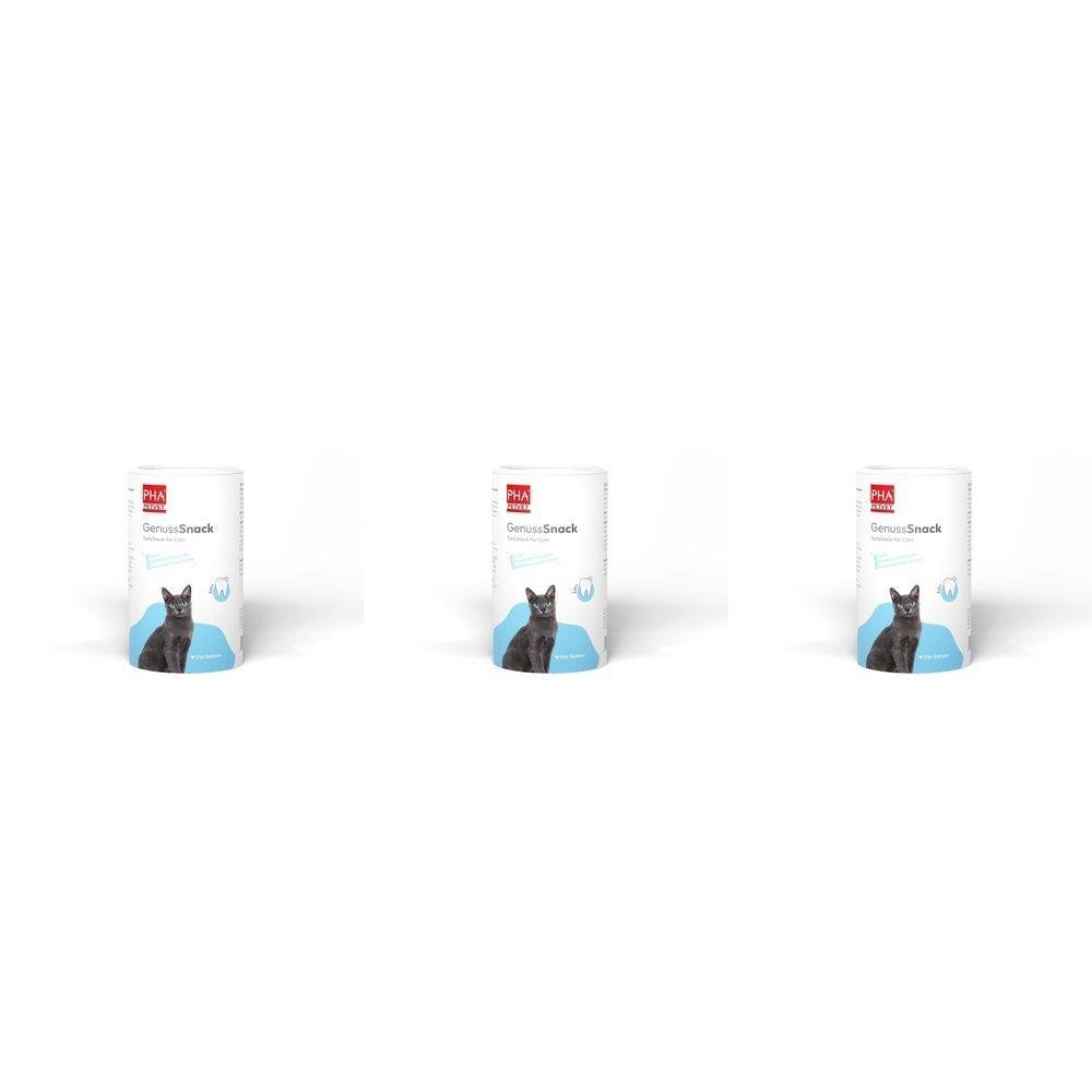 PHA GenussSnack für Katzen Dreierpack 3x200 g Pellets