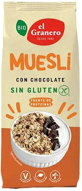 GRANERO Bio Muesli Con Chocolate 375 Gr
