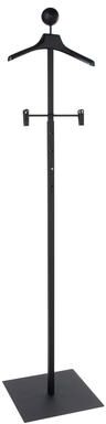 Econoco - MAPF4/MAB - Matte Black Women's Floor Standing Costumer with Display Hanger Sold Individually