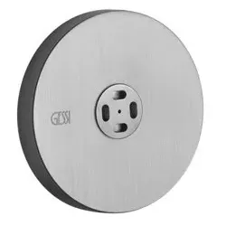 Gessi CONO Wand-Sprühnebeldüse, rund, Wandmontage, 1-Strahl, 32977147, Farbe: Chrom gebürstet