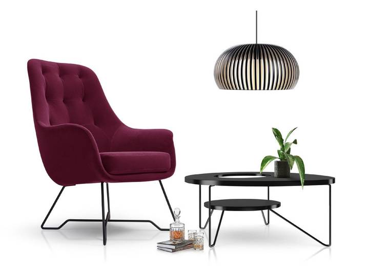 Goldstoff Sessel Polstersessel Wohnzimmer mit PUR-Schaum & gepolsterter Rückenlehne (Relaxsessel Einzelstück, 1-St., Polstersessel Komfortzone), Lesesessel Komfortsessel für Wohnbereich mit bequemer Polsterung