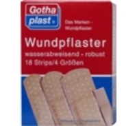Gothaplast GmbH GOTHAPLAST Wundpfl.wasserfest 4 Größen 18 St 04580017