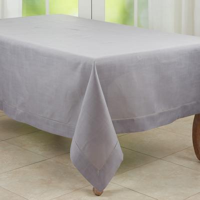 Saro Lifestyle Tablecloth With Hemstitched Border Design