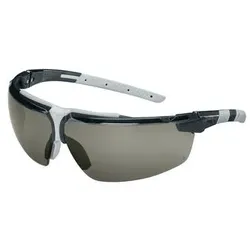 uvex Bügelbrille i-3 schwarz, hellgrau schwarz/grau - 9190281 - schwarz/grau
