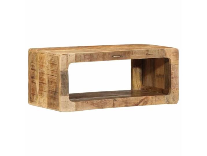 vidaXL TV-Wandschrank 60x30x25 cm Raues Massives Mangoholz Moderne Atmosphäre mit einer glatten Oberfläche, viel Platz für Ihre Medien, aus stabilem Mangoholz