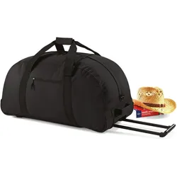 Bagbase Reisetasche mit Rollen, Koffer, Schwarz