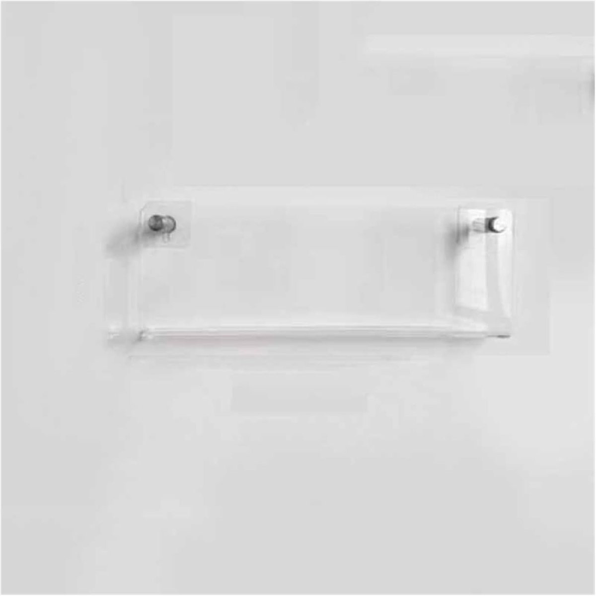 Transparante zwevende acryl wandplanken - 40 cm