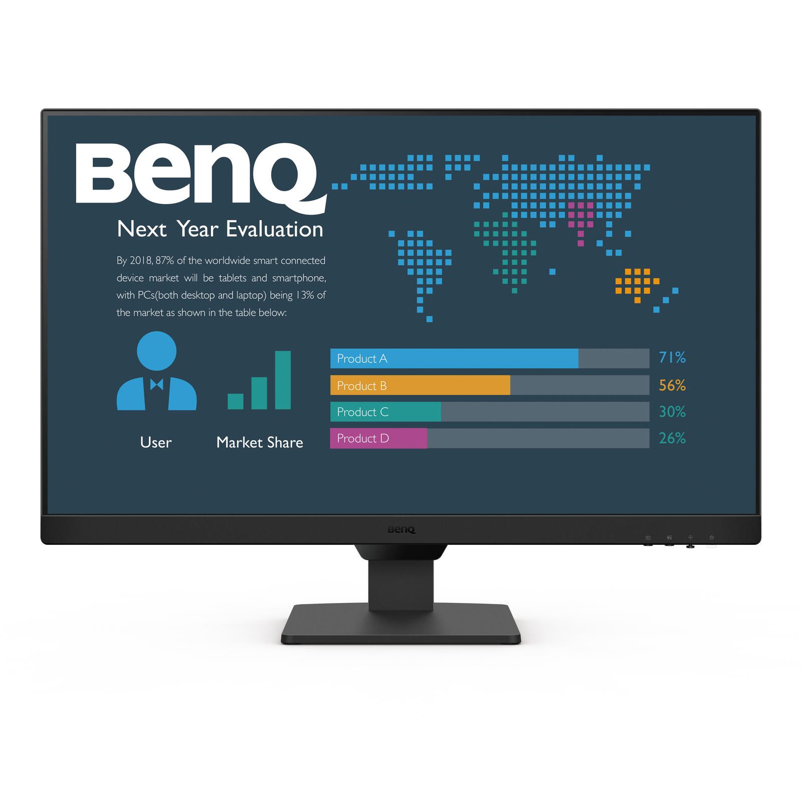 BenQ Monitor BL2790 LED-Display 68,58 cm (27") 9H.LM6LJ.LBE