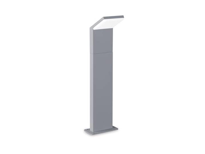 Ideal Lux STYLE Integrierte LED-Pollerleuchte für den Außenbereich, 50 cm, Grau, 1050 lm, 3000 K, IP54